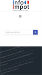 Mobile Screenshot of info-impot.org